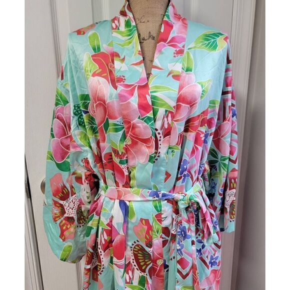 NATORI Star Blossom Robe Sz: S - Picture 5 of 10